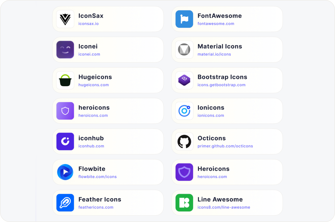A selection of icon packages worth starting from.